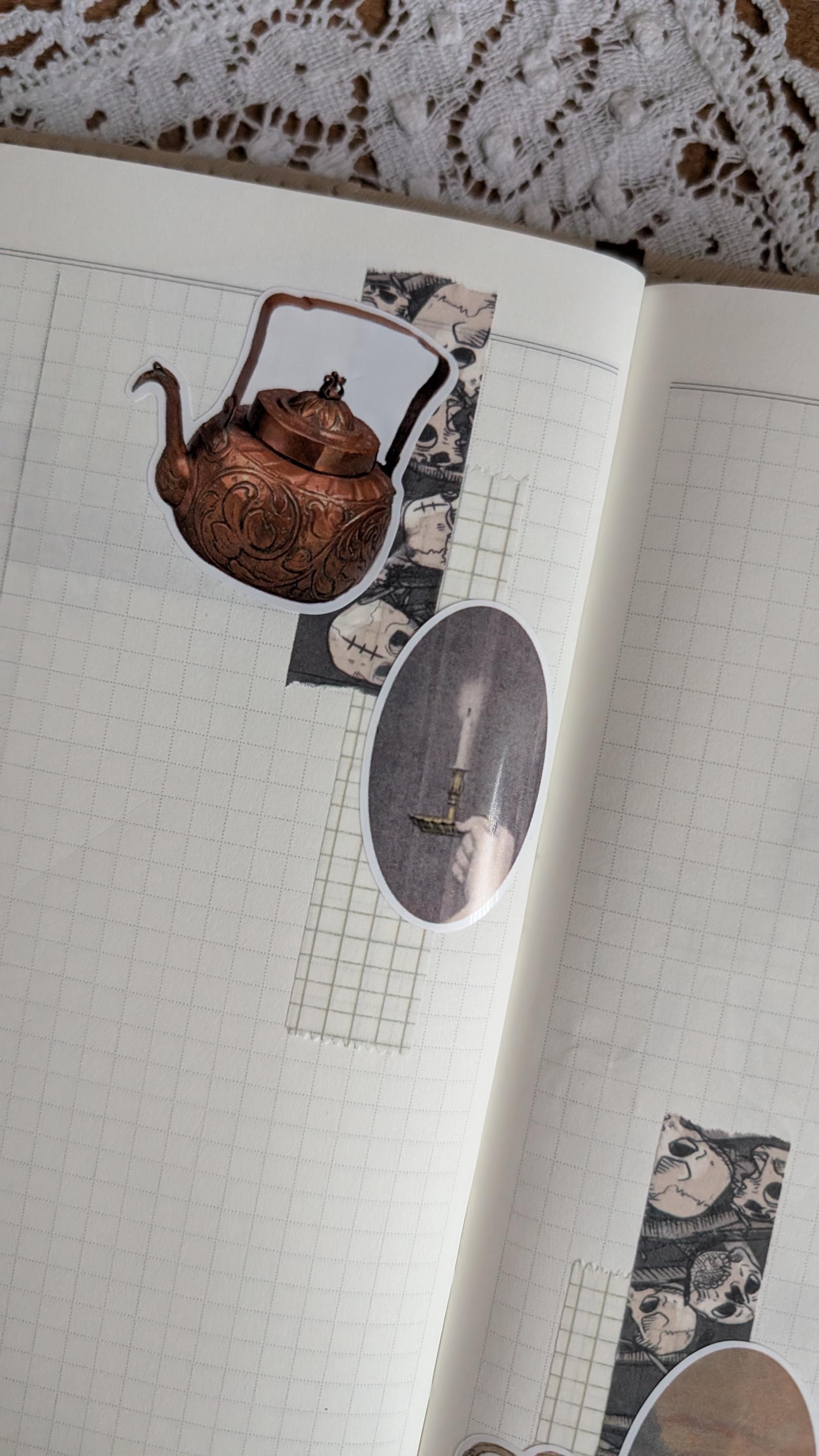 Sapphic Romance sticker sheet