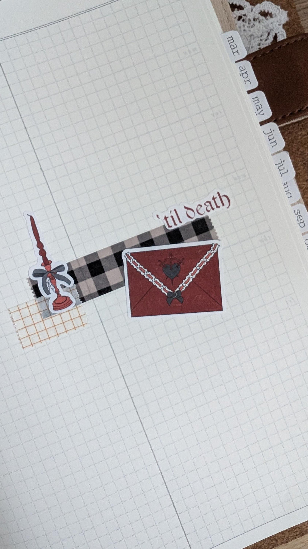Valloween sticker sheet