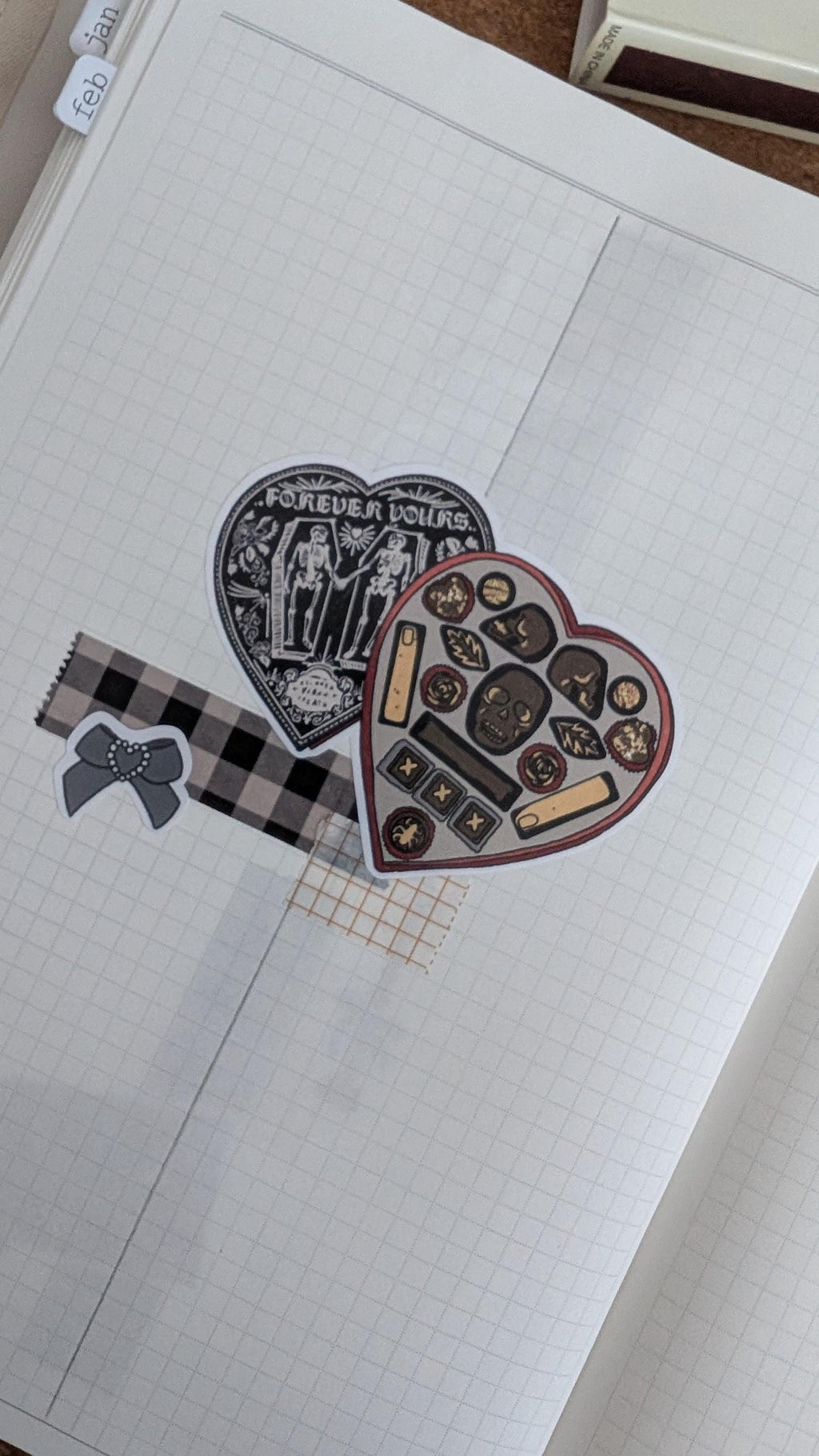 Valloween sticker sheet