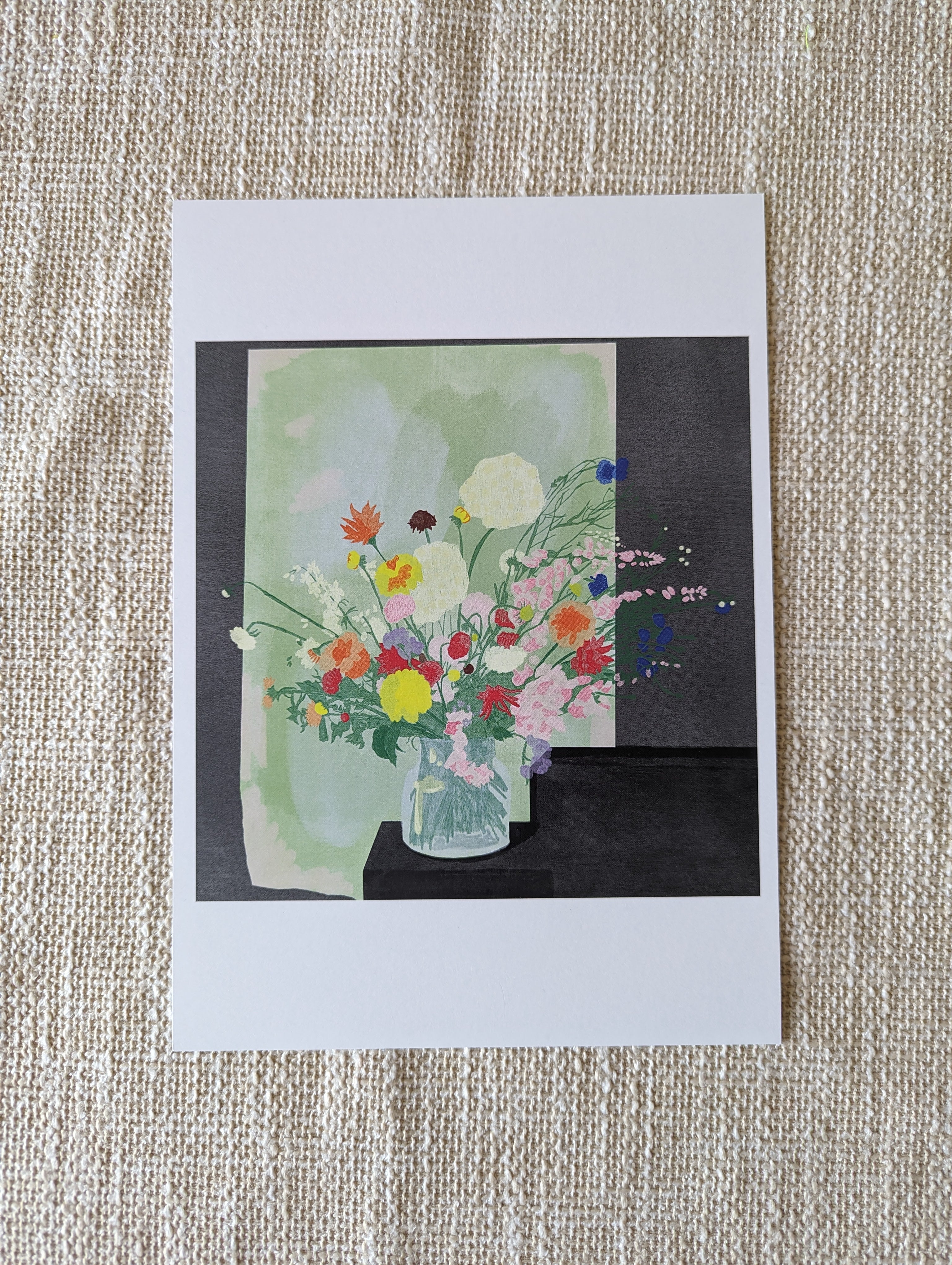Colourful floral print