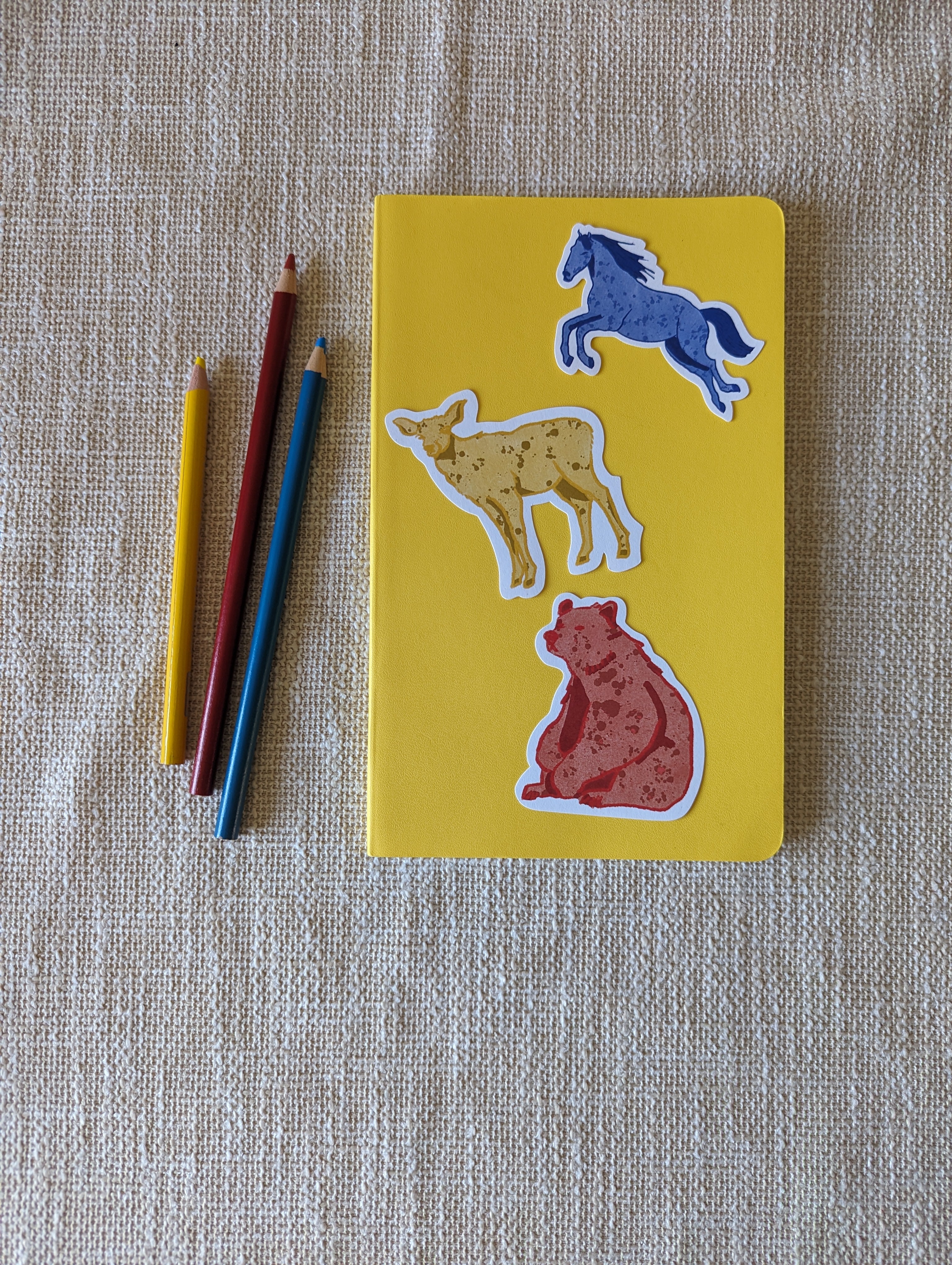 Deer sticker