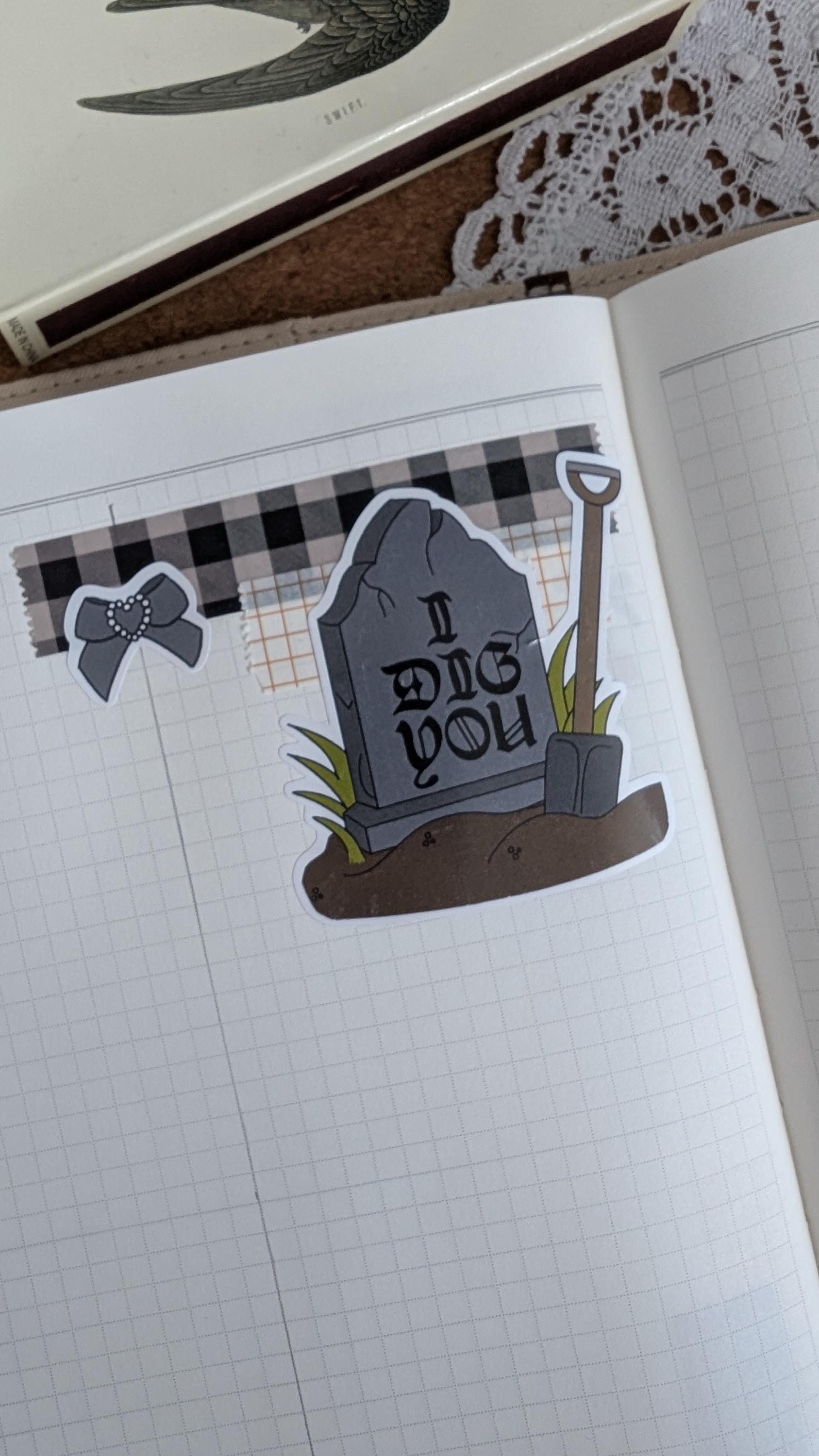 Valloween sticker sheet